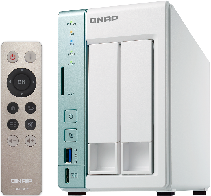 NAS Qnap TS-251A и TS-451A получили порт USB QuickAccess для прямого подключения к ПК