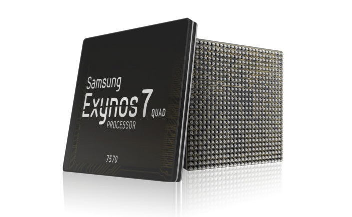 Конфигурация Exynos 7570 включает четыре ядра Cortex-A53