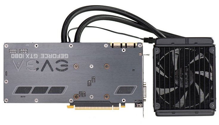 Карта EVGA GeForce GTX 1080 Hybrid  стоит $730