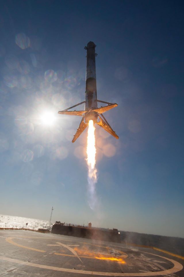 SpaсeX установила срок для вторичного запуска «проверенной в космосе» ступени Falcon 9 - 1