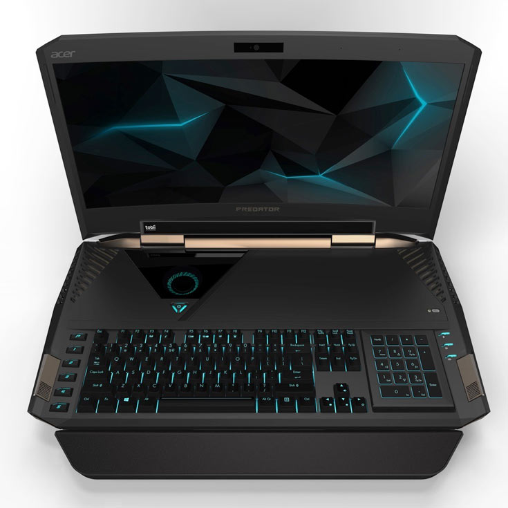 Ноутбук Acer Predator 21 X умеет следить за движениями глаз пользователя