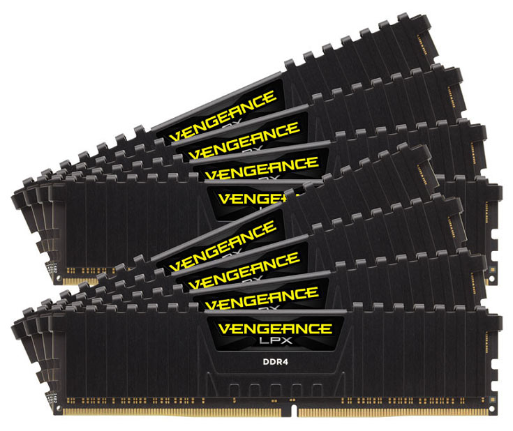 Модули памяти Corsair Vengeance LPX поддерживают спецификацию Intel XMP 2.0