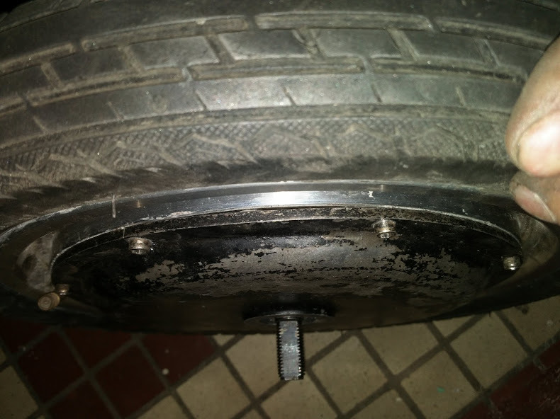 разбираем моноколесо - 10