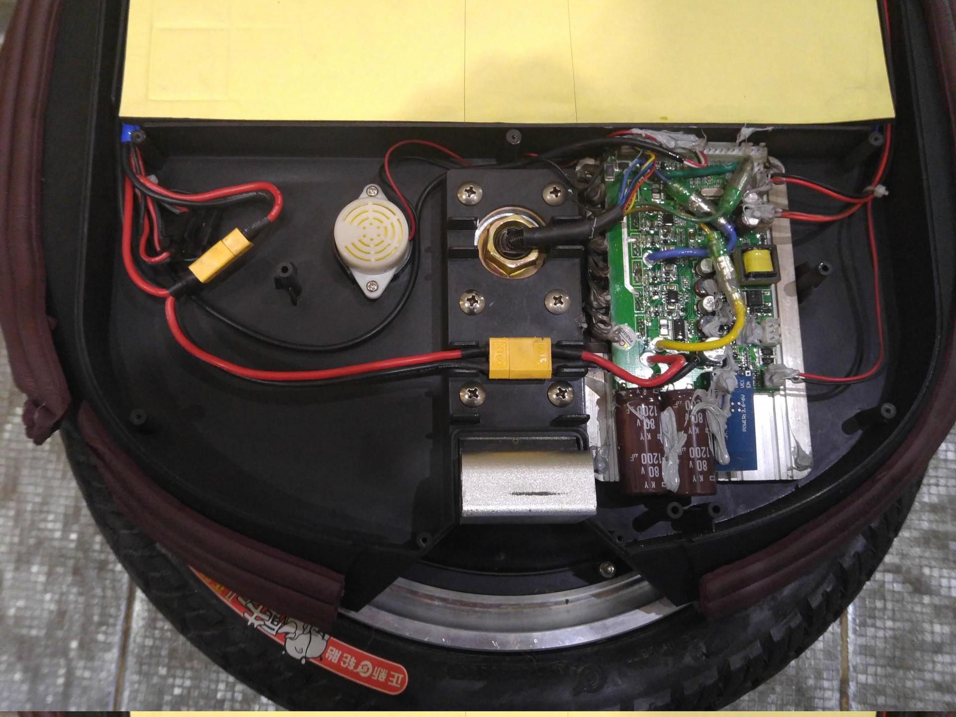 разбираем моноколесо - 4