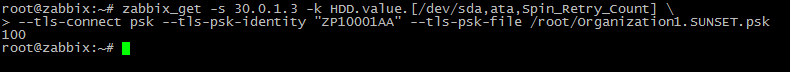 Zabbix 3.0.4: Агент Windows с TLS, LLD дисков, простой пример S.M.A.R.T. и только командная строка - 20