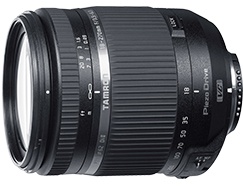 Объектив Tamron 18-270mm F/3.5-6.3 Di II VC PZD (Model B008TS) выпускается в  вариантах с креплениями Canon EF и Nikon F