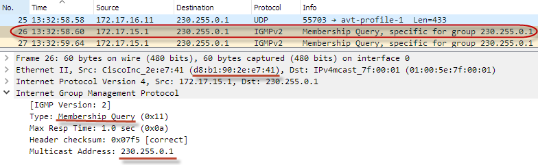 Оптимизация передачи multicast-трафика в локальной сети с помощью IGMP snooping - 23