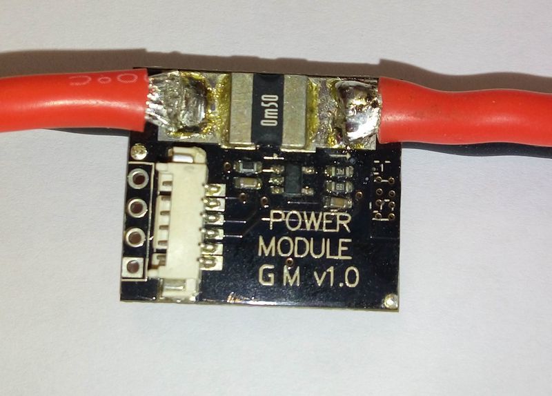 Модуль питания контроллера коптера с встроенными датчиками напряжения и тока - 2
