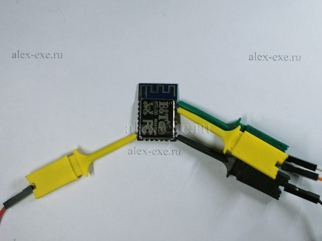 Wi-Fi модуль RTL8710 - 5 Фото подключения тестового RTL8710