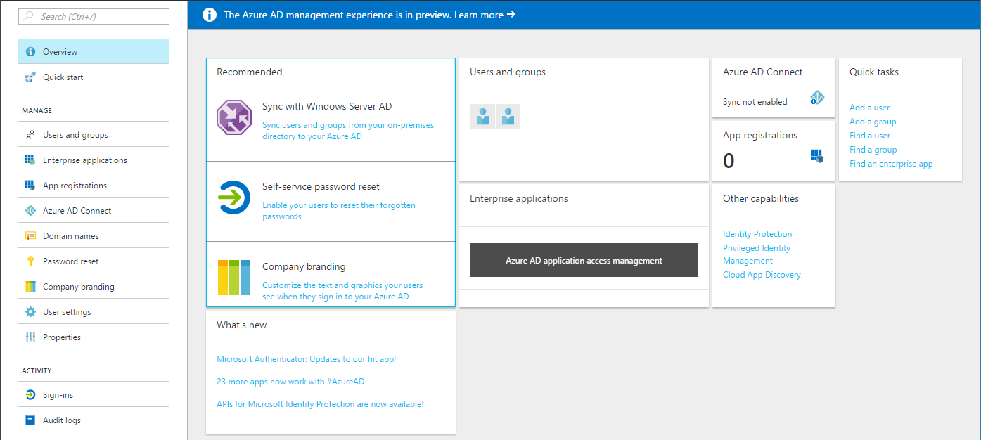 Azure Active Directory теперь и в новом ARM портале - 2