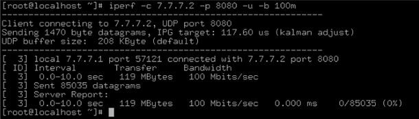 Настройка и использование ограничения скорости для Open vSwitch с DPDK - 4 Настройка и использование ограничения скорости для Open vSwitch с DPDK - 4