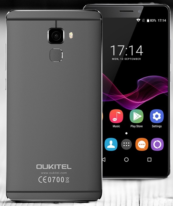 Смартфон Oukitel U13 обзаведется флэш-памятью объемом 64 ГБ