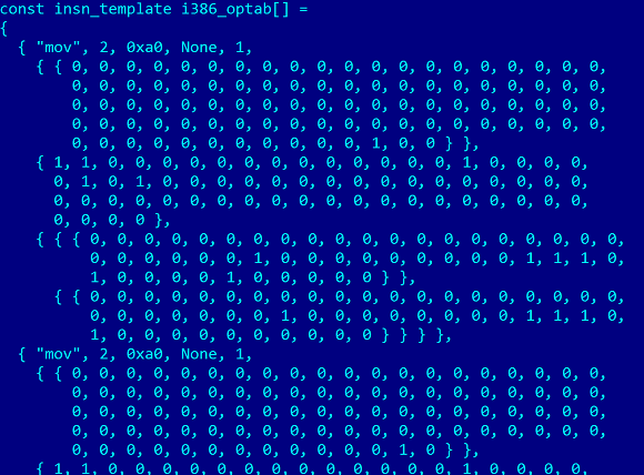 gdb array