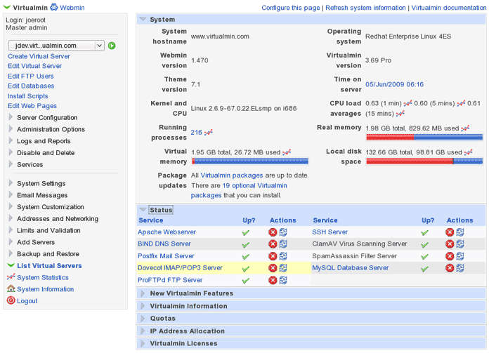 Полное руководство по веб-консолям 2016: cPanel, Plesk, ISPmanager и другие - 21