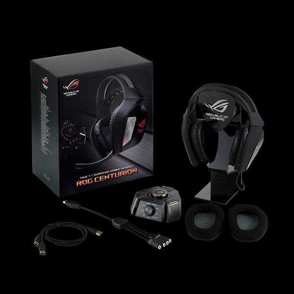 Игровая гарнитура Asus ROG Centurion получила усилитель ESS 9601