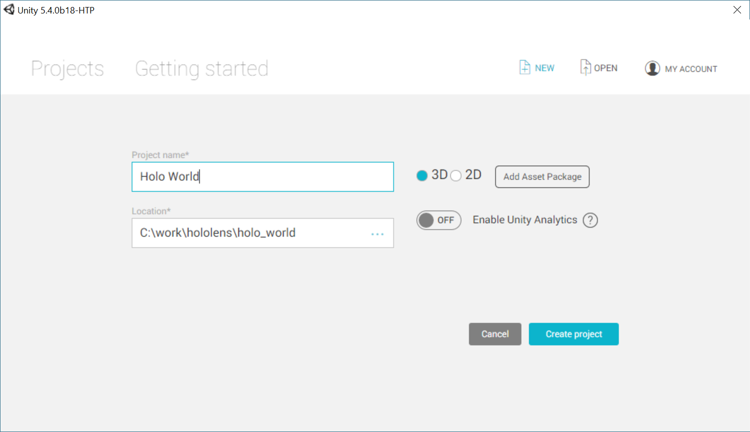 Пишем Hello World для HoloLens - 7 Пишем Hello World для HoloLens - 7