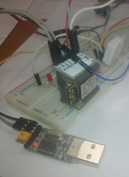 Панелька для ESP8266 ESP-12 - 13