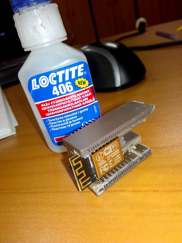 Панелька для ESP8266 ESP-12 - 7 Панелька для ESP8266 ESP-12 - 7