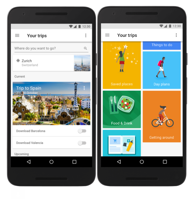 Приложение Google Trips поможет спланировать путешествие