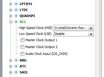 Начинаем работать в STM32CubeMX. Часть 1 - 4