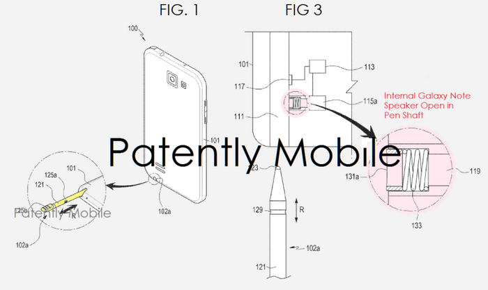 Стилус следующего Samsung Galaxy Note может включать громкоговоритель