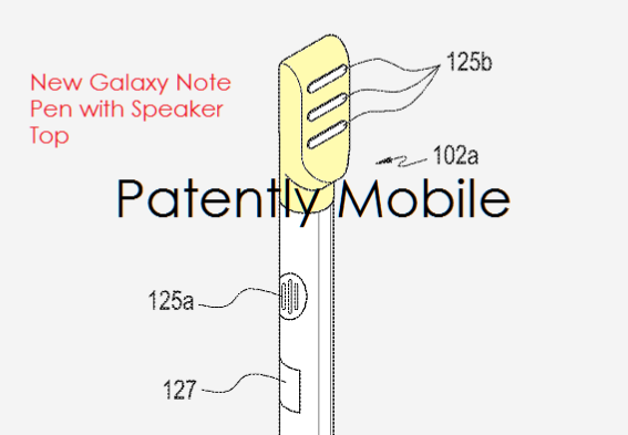 Стилус следующего Samsung Galaxy Note может включать громкоговоритель