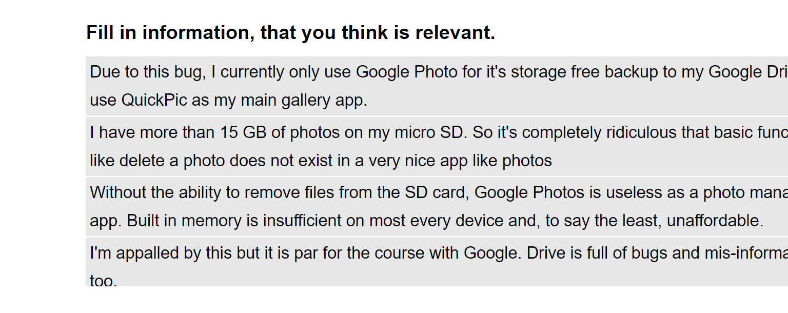 Google Photos не может удалять файлы с SD карты - 9