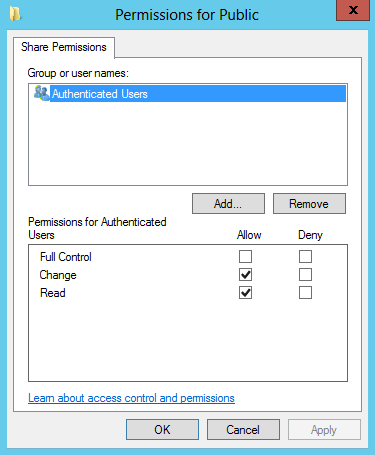 Аспирин от настройки прав на файловом сервере - 6 image alt text
