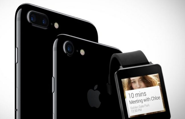 Многие умные часы с Android Wear не работают с iPhone 7