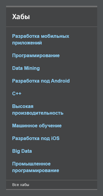 Серия интерфейсных (не)обновлений — «Хабрахабр joins darkside» - 7 Серия интерфейсных (не)обновлений — «Хабрахабр joins darkside» - 7