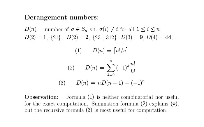 Как посчитать перестановки. Лекция в Яндексе - 5