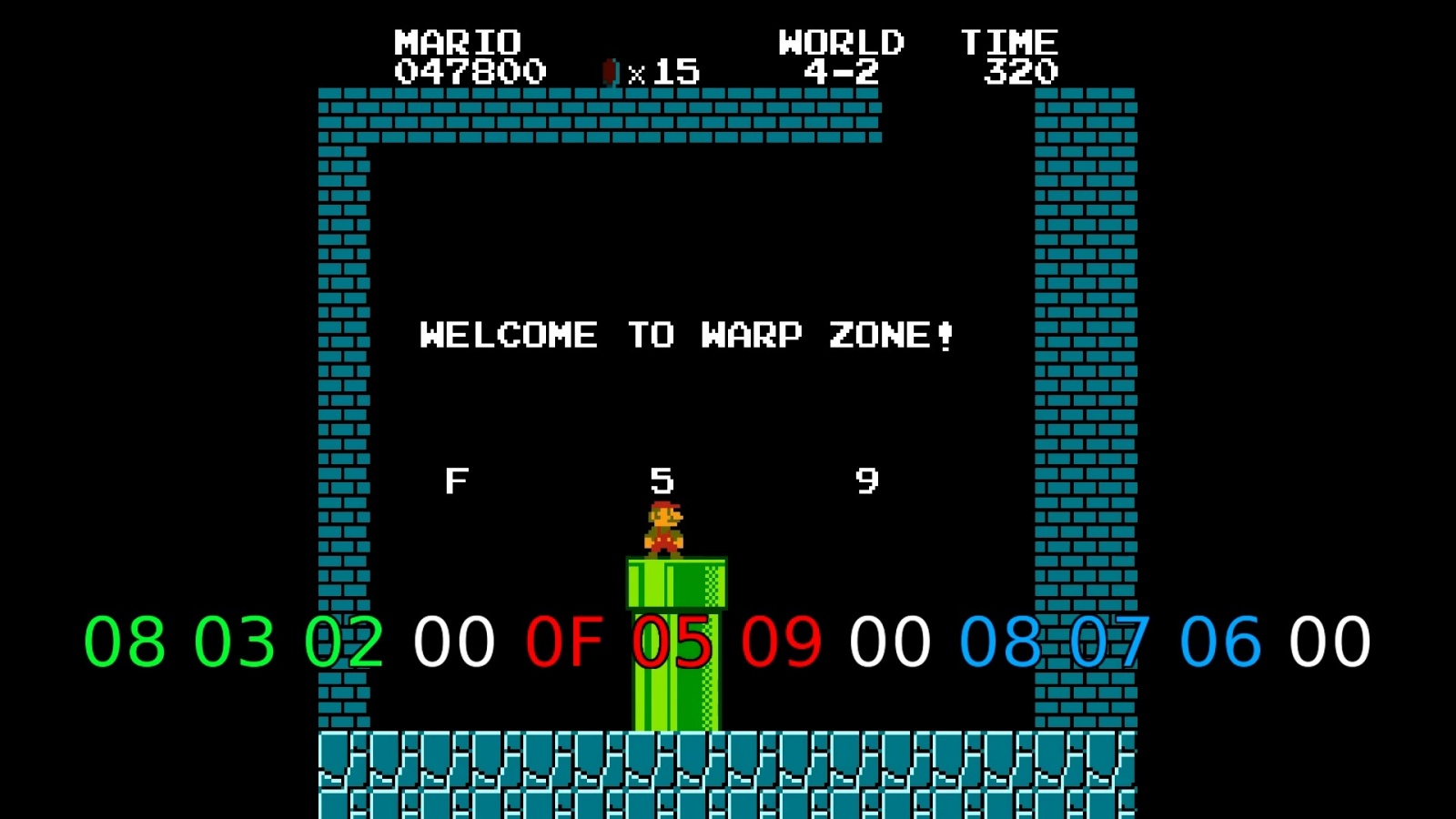 Как работает баг с миром −1 в Super Mario Bros - 6 Как работает баг с миром −1 в Super Mario Bros - 6