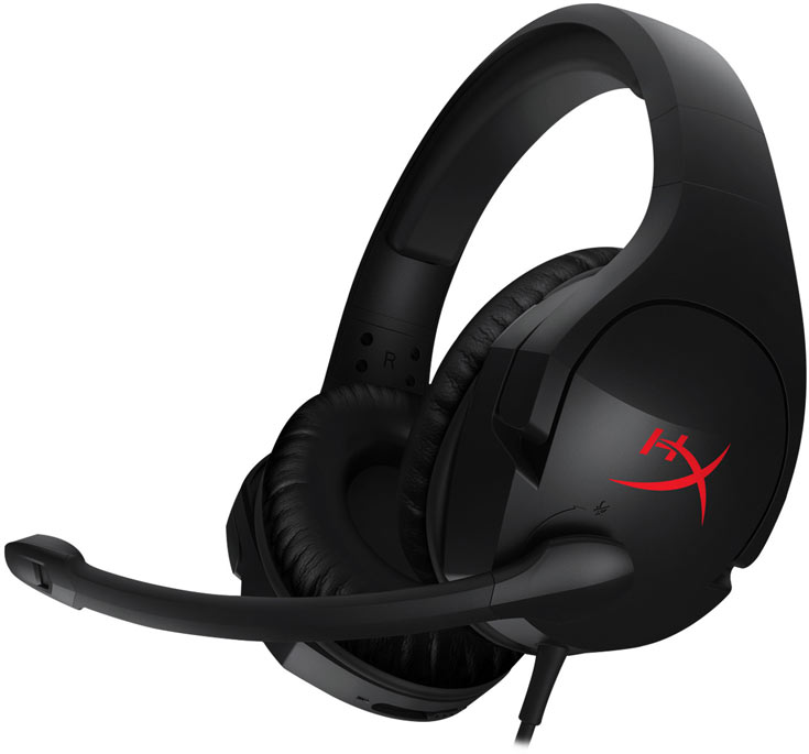 Гарнитура HyperX Cloud Stinger совместима с ПК, консолями Xbox One, PS4, Wii U и мобильными устройствами