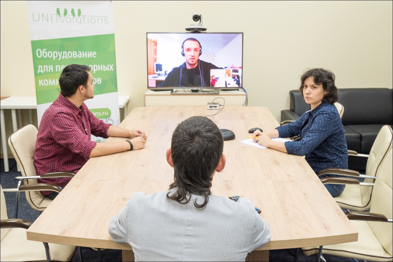 Оборудование видеоконференцсвязи для переговорной комнаты на реальных примерах - 6 image