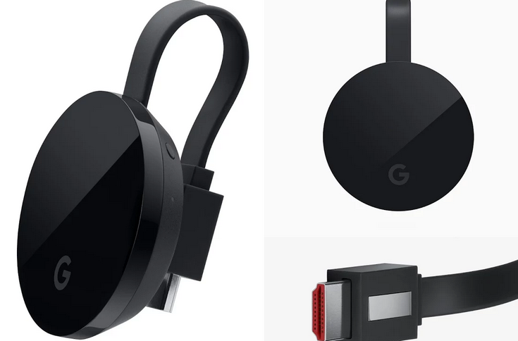 Медиаадаптер Chromecast Ultra стоит $70