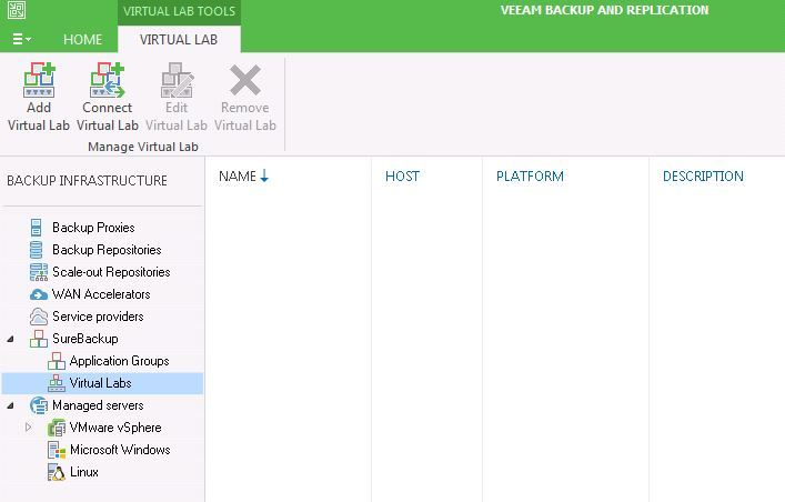 Разбираемся с Veeam SureBackup - 2