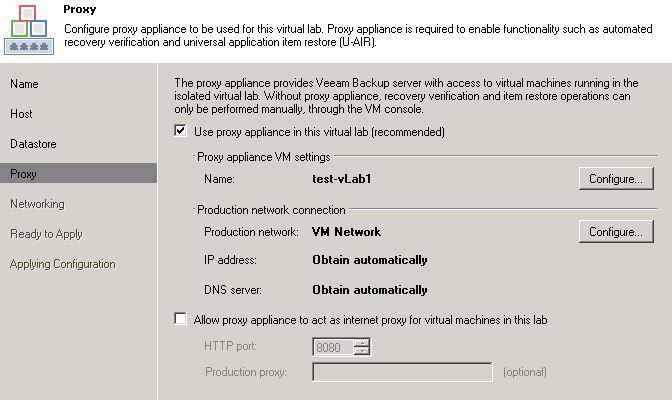 Разбираемся с Veeam SureBackup - 6