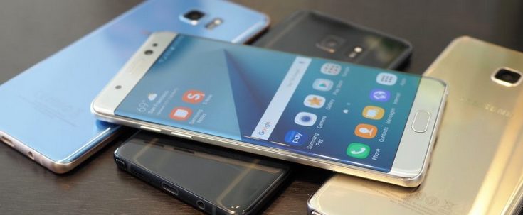 Samsung снова приостанавливает продажи Note7 до выяснения причин проблемы