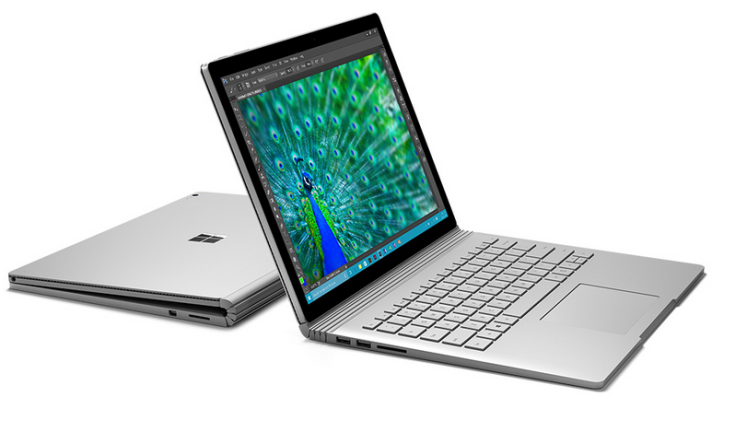 Ноутбук Microsoft Surface Book оценивается в $1500