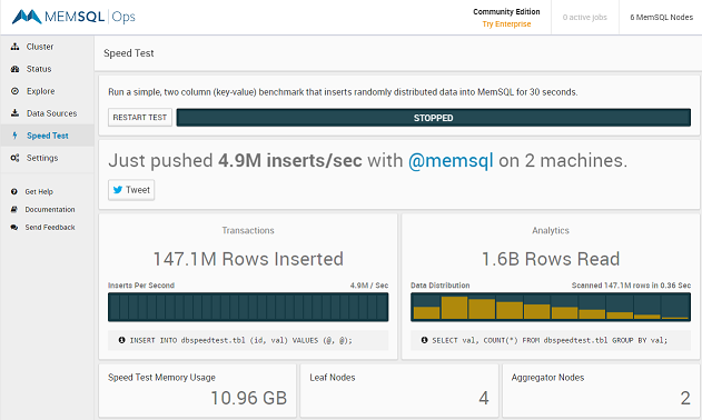 Сравнение аналитических in-memory баз данных - 14 Сравнение аналитических in-memory баз данных - 14