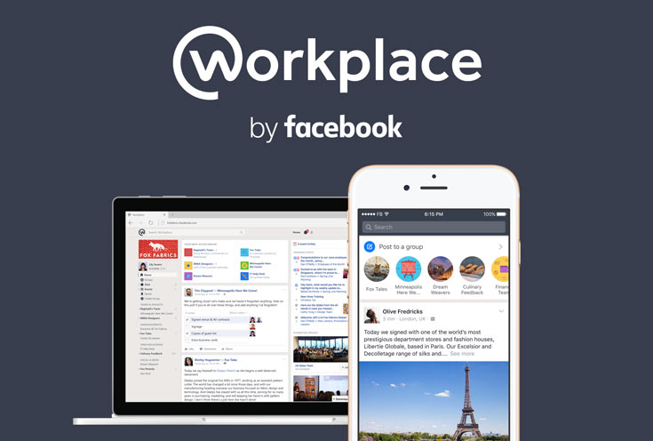 Заработал сервис корпоративного общения Facebook Workplace