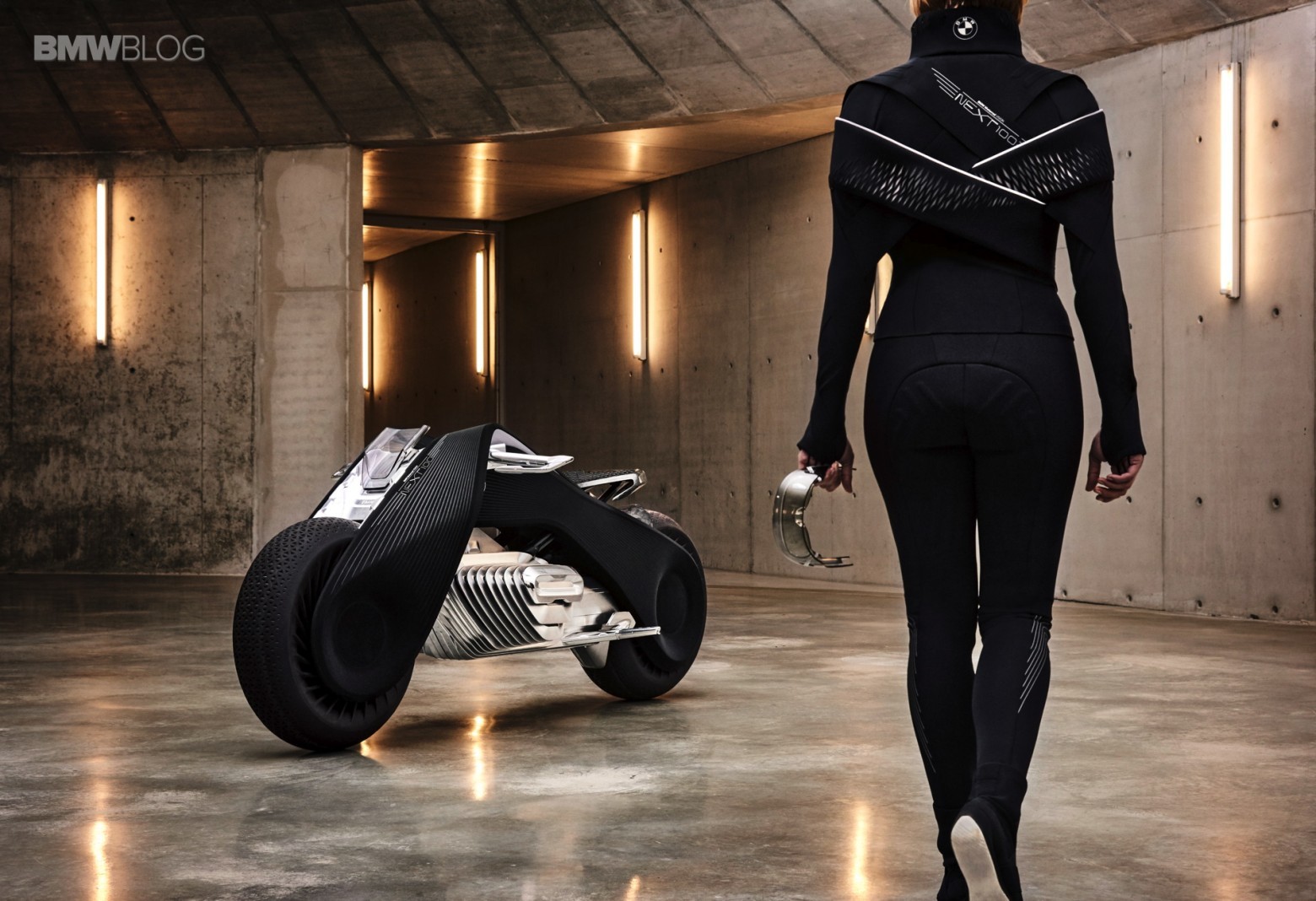 Концепт гибкого мотоцикла BMW Motorrad VISION NEXT 100 - 14