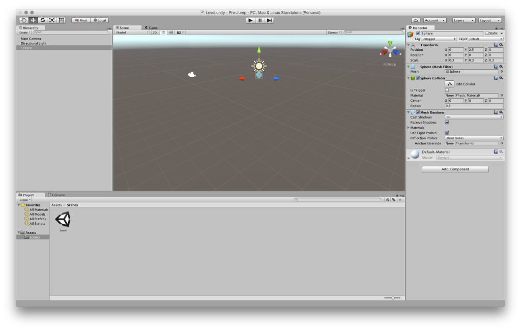 Создаем игру для WebGL с помощью Unity 5 и JavaScript - 5