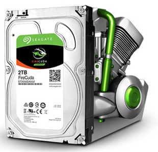 Seagate FireCuda объемом 2 ТБ