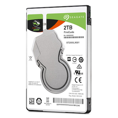 Seagate FireCuda объемом 2 ТБ