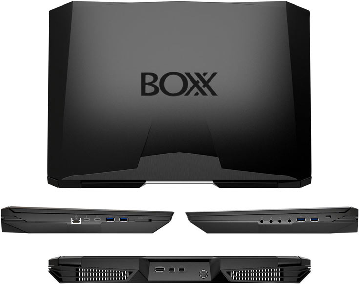 Рабочая станция BOXX GoBOXX MXL VR оснащена 17 дюймовым дисплеем Full HD