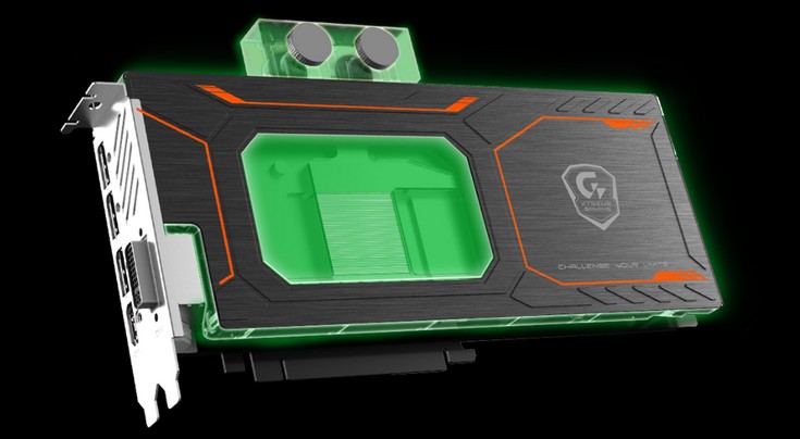 Видеокарта Gigabyte GeForce GTX 1080 Xtreme Gaming WaterForce WB 8G оснащена водоблоком