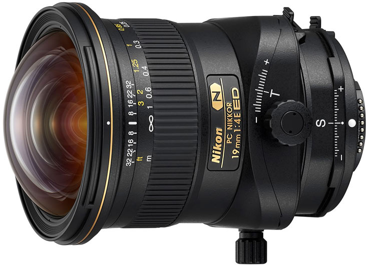 Продажи объектива Nikon PC Nikkor 19mm f/4E ED начнутся в ноябре