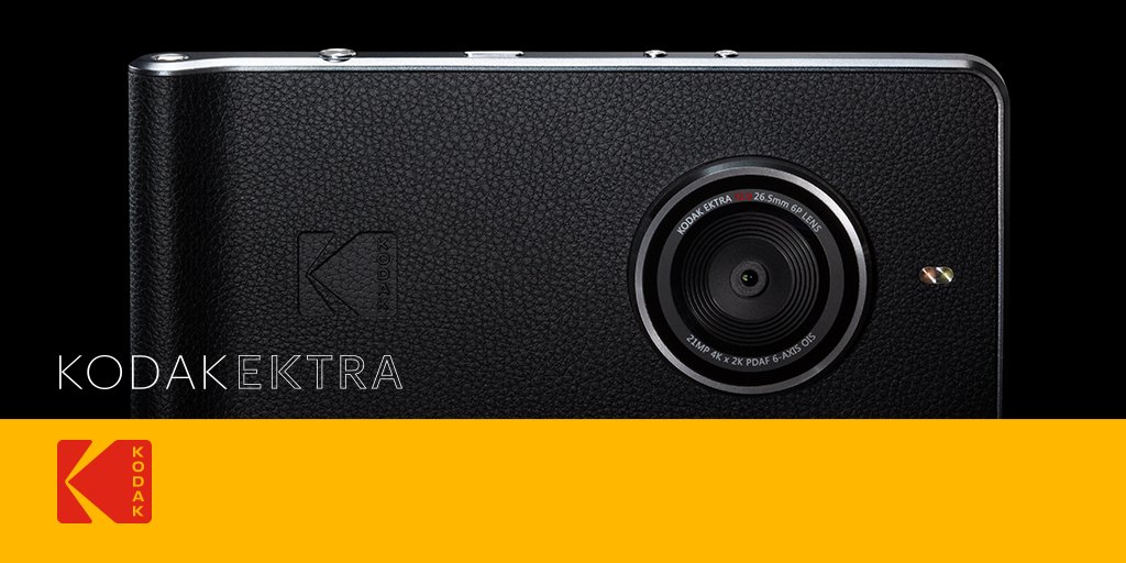 Компания Kodak представила публике собственный камерафон EKTRA - 1