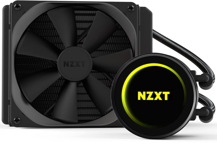 Толщина радиаторов СВО NZXT Kraken X42, X52 и X62 — 30 мм